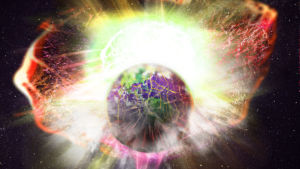 Immortal Sun planet earth being destroyed by a supernova